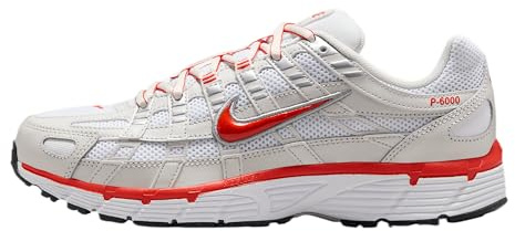 NIKE BV1021-107 P-6000 Damen White/Picante RED-Platinum Tint-Black EU 44