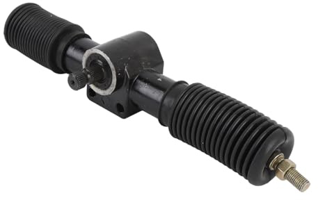 Yctze Hohe 30T 335 Mm Servolenkung mit Zahnstange und Ritzel für Go-Kart, ATV und UTV – Zahnstange aus Stahllegierung und Gummi für Verbesserte Lenkkontrolle und Komfort