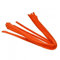 Pfeifenputzer 8 mm, 50 cm, 10 Stück orange
