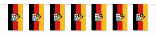 Everflag Papierfahnen-Kette 5m : Saarland