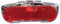 Axa LED-Rücklicht Slim Steady Dynamo, rot, 10 x 3 x 3 cm