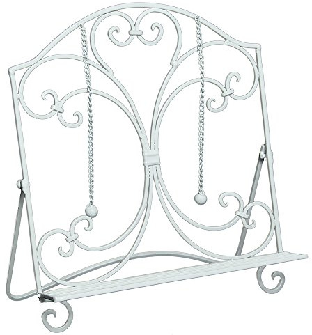 Ambiente Haus 92112 Kochbuchstütze 33 cm weiß