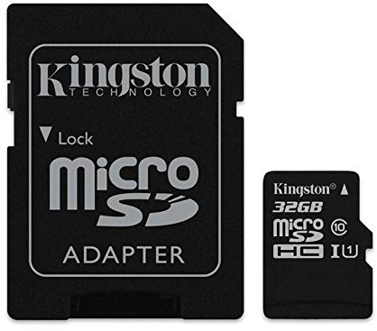 Original Kingston 32GB MicroSD Memory Card for Samsung Galaxy J3 Duos (2016 Version)