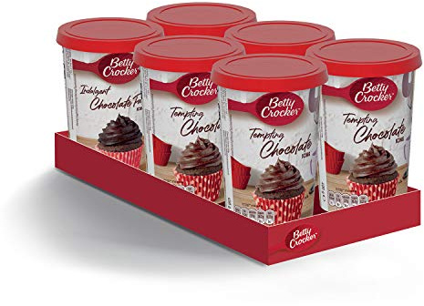 Betty Crocker Tempting Chocolate Icing 400g (Pack of 6)