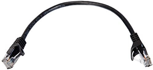 Lanberg PCU6-10CC-0025-BK - Cable de Red Ethernet RJ45 UTP Cat.6 25cm Negro
