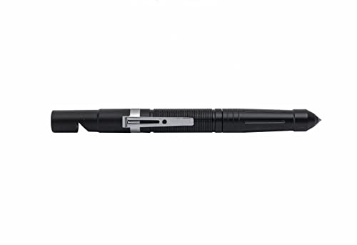 BasicNature Unisex – Erwachsene Emergency 4 In 1 Zündstahl, Aluminium, One Size
