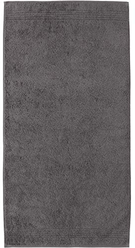 Cawö Home Handtücher Essential 9000 anthrazit - 774 Handtuch 50x100 cm