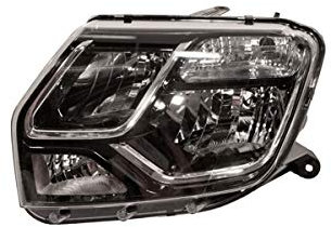 DM Autoteile 134866 Hauptscheinwerfer links H7/H1 ohne Motor kompatibel für Dacia Duster ab 06/2013 -