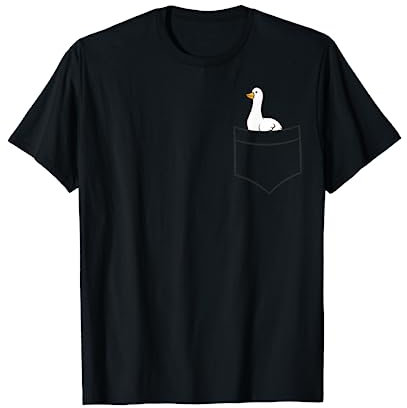 Gans In Der Tasche Lustige Taschen Gans T-Shirt