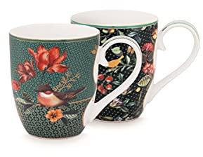 Pip Studio Winter Wonderland Henkelbecher XL Set2 450ml