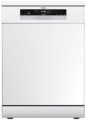 Teka DFS 26 610 WH - Lavavajillas Libre Instalación 60 cm, HomeCare Series, para 12 Cubiertos, 6 Programas de Lavado, Panel Electrónico LED, Color Blanco