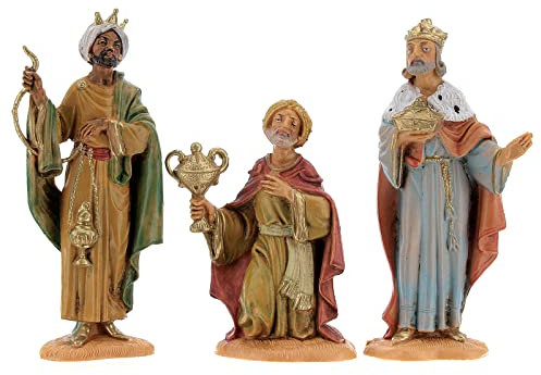 Holyart Heilige DREI Könige für 10 cm Fontanini Krippe