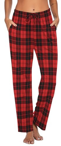Ekouaer Bas de Pyjama Femme Parfaits pour Le Sport ou Dormir