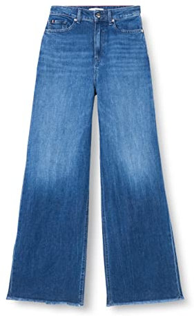 Tommy Hilfiger Jeans Donna Vita Alta, Blu (Suki), 28W / 32L