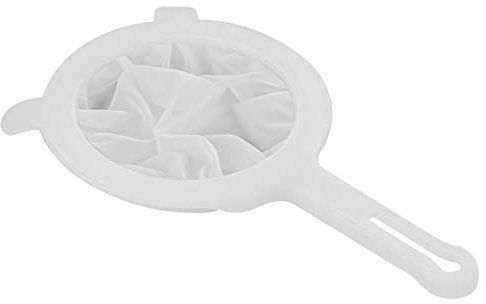 1 Piezas Tamiz de Filtro de Alimentos Colador de Malla Ultrafina Ultrafina Colador de Jugo Pequeño Colador con Mango Antideslizante de Vino