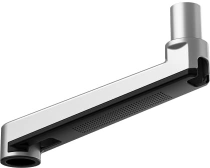 Ergounion Extension Monitor Arm, to Increase Arm Length, Only for The E-Series Monitor Mount, Compatible Accessory, Silver