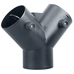 Surakey 75mm Typ-Y Entlüftungskanal Auslass mit Ventilklappe Diesel Standheizung Zubehör Luftauslass Typ T Zubehör Rohrbogen Luftauslassanschluss Entlüftung Für Lufterhitzer Heizung