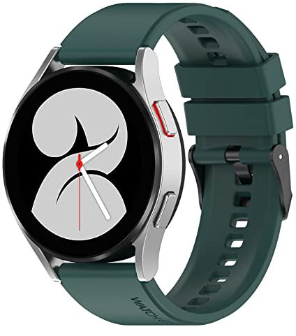 Cinturino per Huawei Watch GT2 46 mm, cinturino di ricambio in silicone compatibile con Huawei Watch GT3/GT3 Pro/GT2 Pro, 22 mm (Verde)