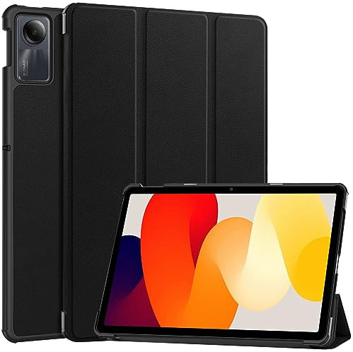Vakarey para Redmi Pad SE Funda,para Funda Tablet Xiaomi Redmi Pad SE 11 Pulgadas 2023,Negro