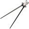 Kids Training Chopsticks, Cute Panda Chopsticks Reusable Silicone Chopsticks Heat Resistant Toddler Chopsticks Helper for Kids Beginners (Black)
