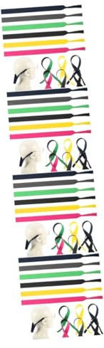 BESTonZON 24 Pcs Glasses with Lanyard Glasses Accessories Eyeglasses Rope Glasswear Drinking Glasses Silicone Lanyard Glasses Chain Sunglass Retainer Glass Shot Glasses Neoprene Ski Holder