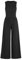 CIDER Jumpsuit für Damen, ärmellos, weites Bein, lässig, einfarbig, Rundhalsausschnitt, einteiliges Outfit mit Taschen, Sommer 2024, Schwarz, Large