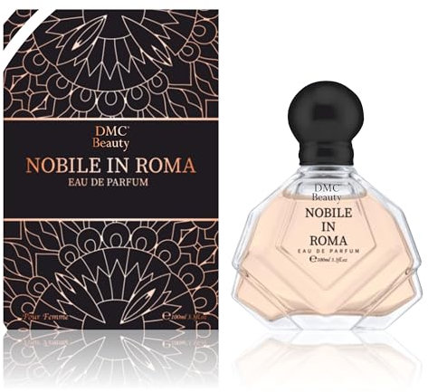 DMC Nobile in Roma Damenparfum Äquivalent Kompatibel und Inspiriert von Born in Roma, Langanhaltendes und Widerstandsfähiges Damenparfum, Persistente Duftähnlichkeit zum Original 100ML EDP