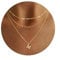 FIOROYAL Kette Mit Damen Gold Layered Kette Mit Buchstaben 14K Vergoldet Initialen Halskette Buchstabenkette Anhänger A-Z Personalisierte Ketten für Teenager Mädchen MM