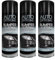 PNJB Bumper and Trim Black Spray Paint, Aerosol, Durable Formula, Quick Drying, Restorer Car Bike Paint, Soften, Indoor & Outdoor, 300ml, (3 Pcs)