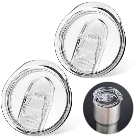 cobee 2 tapas de repuesto para vasos de 20 onzas, tapas de repuesto de silicona para vaso, taza de café, taza de viaje, a prueba de derrames, fundas deslizantes de silicona resistentes a salpicaduras,