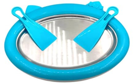 KESOTO Heladera para Helados Y Sorbetes con Placa Fría, Azul, Individual