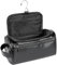 HRX Package Kulturbeutel Reise Kulturtasche,Herren-PU-Leder-TOI lettenbeutel,Geschenk für Männer, Geschenk zum Vatertag(Schwarz)