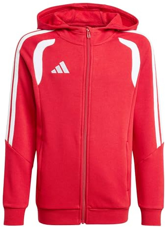 adidas Unisex Kids Tiro26 League Kids Sweat Full Zip Hoodie team power red 2/white 7-8Y
