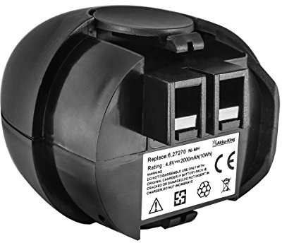 Akku-King Akku kompatibel mit Metabo 6.31858, 6.27270, 6.27271, 6.27273, PowerMaxx, POWERGRIP 2, Würth Master 0700950013, 0700851 - NI-MH 2100mAh 4,8V
