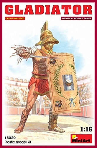 Miniart 1:16 Scale Gladiator Plastic Model Kit