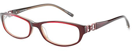 Jones New York j737 Brillen Burgund 54–16–135