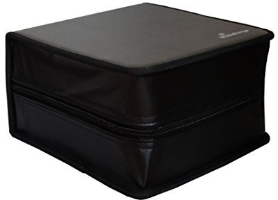 MediaRange Archivierungsmappe für 500 Discs, Kunstleder, schwarz