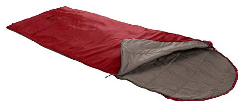 Grand Canyon Kayenta 190 - Saco de Dormir de Techo - Saco de Dormir Premium para Acampar al Aire Libre - Límite 13° - Red Dahlia