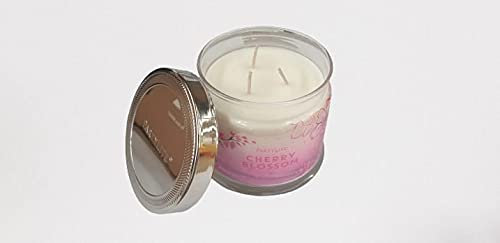 PartyLite 3-Docht- Duftwachsglas Kirschblüte / Cherry Blossom