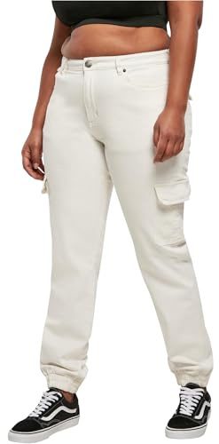 Urban Classics Damen Ladies Organic Stretch Denim Cargo Pants