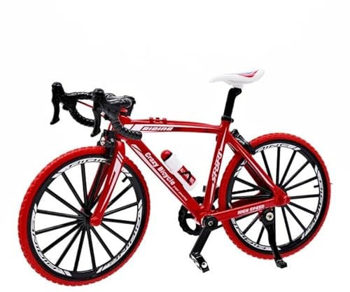 AMJKEJI Finger Fahrrad Modell, 22 * 16 * 7cm Mini Fahrrad Mountainbike-Modell Spielzeug, Miniatur Collection Deko Spielzeugfahrrad für Büro, Zuhause, Verein, Unterricht