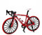 AMJKEJI Finger Fahrrad Modell, 22 * 16 * 7cm Mini Fahrrad Mountainbike-Modell Spielzeug, Miniatur Collection Deko Spielzeugfahrrad für Büro, Zuhause, Verein, Unterricht