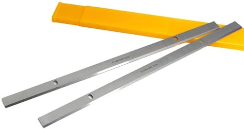 Generico FMingNian 1 Paio 330mm HCS Spessore Legno Lama pialla Coltello 330x16 x1.8mm per 13quot;Pialla a Spessore