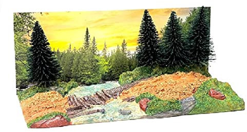 American Diorama Overland Diorama 1:64 Trophée Camel Thème AD-76534MJ (comprend les arbres et la carte d'insertion)