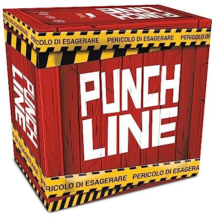 Asmodee - Punchline, Gioco da Tavolo Per Adulti, Black Humor, 3+ Giocatori, 18 + Anni, Edizione in Italiano