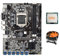 Wlauqueta ETH B75 Mining Motherboard 12 PCIE to USB Adapter+CPU+Cooling Fan LGA1155 DDR3 MSATA B75 USB BTC Miner Motherboard