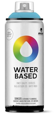MTN Water Based RV-342 Azul Fiji, Spray Base Agua 400ml