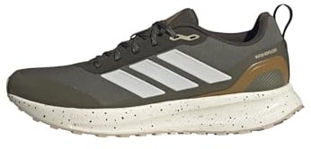 adidas Hombre RUNFALCON 5 TR Running Shoes, Shadow Olive/FTWR White/Bronze strata, 40 2/3 EU