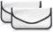 Faraday Tasche Handy, 2 Stück Keyless Go Schutz RFID Blocker Schlüsseletui Groß Faraday Bag für Handy Sichtschutz und Autoschlüssel Schlüsseltasche Strahlenschutz Kohlefaser [Silber]