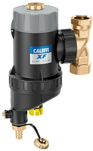 CALEFFI XF, Selbstreinigender, halbautomatischer Schmutzfänger/Schlammabscheider G 1 1/4 (ISO 228-1) IG